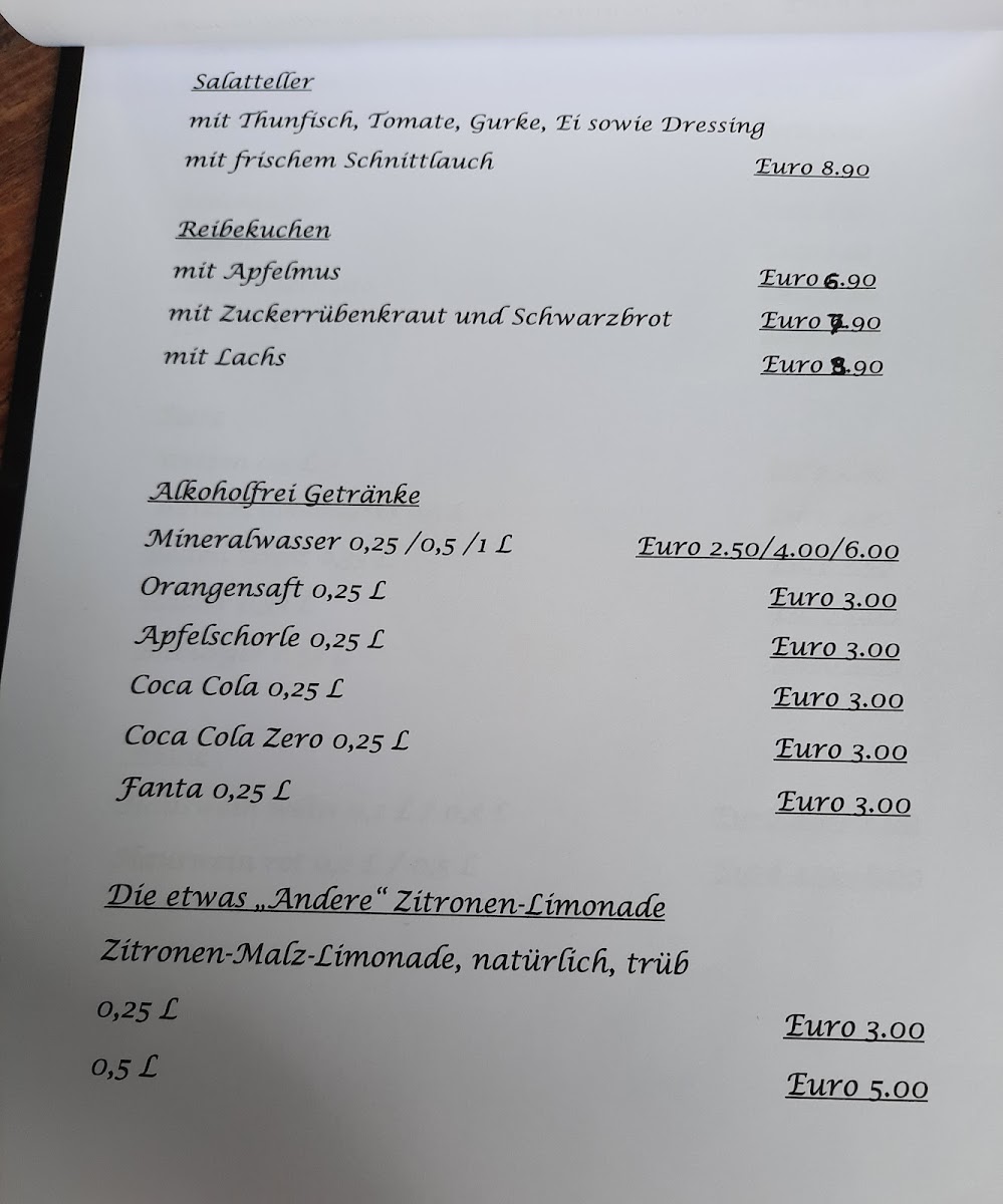 Bistro Cafe Landei Photo Menu 3
