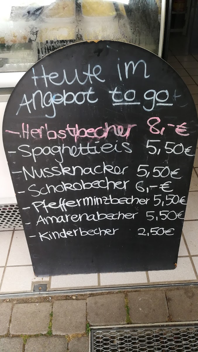 Eiscafé Ebeling Photo Menu 1