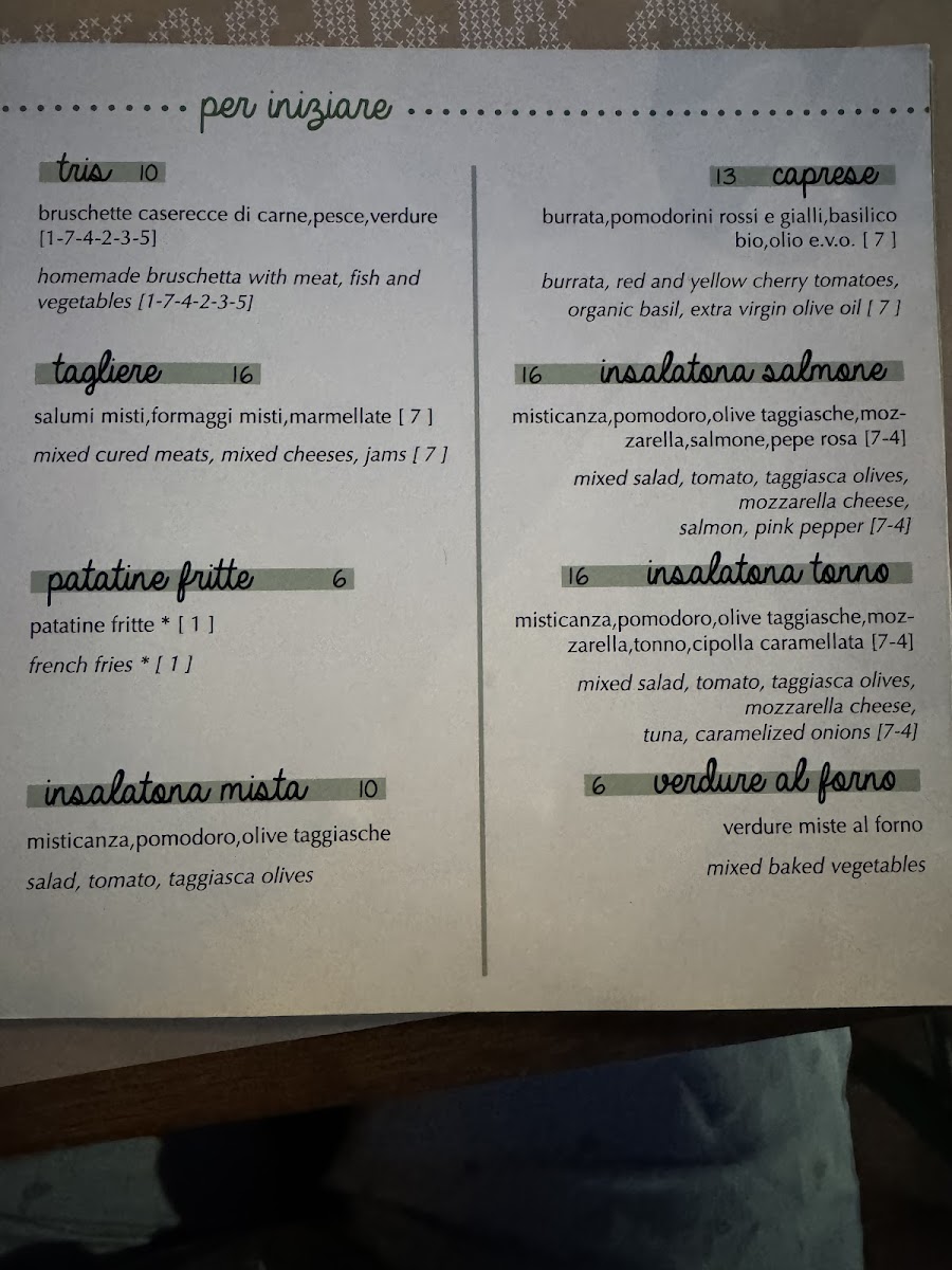 Pizzeria Mammamia Costa Paradiso Photo Menu 10