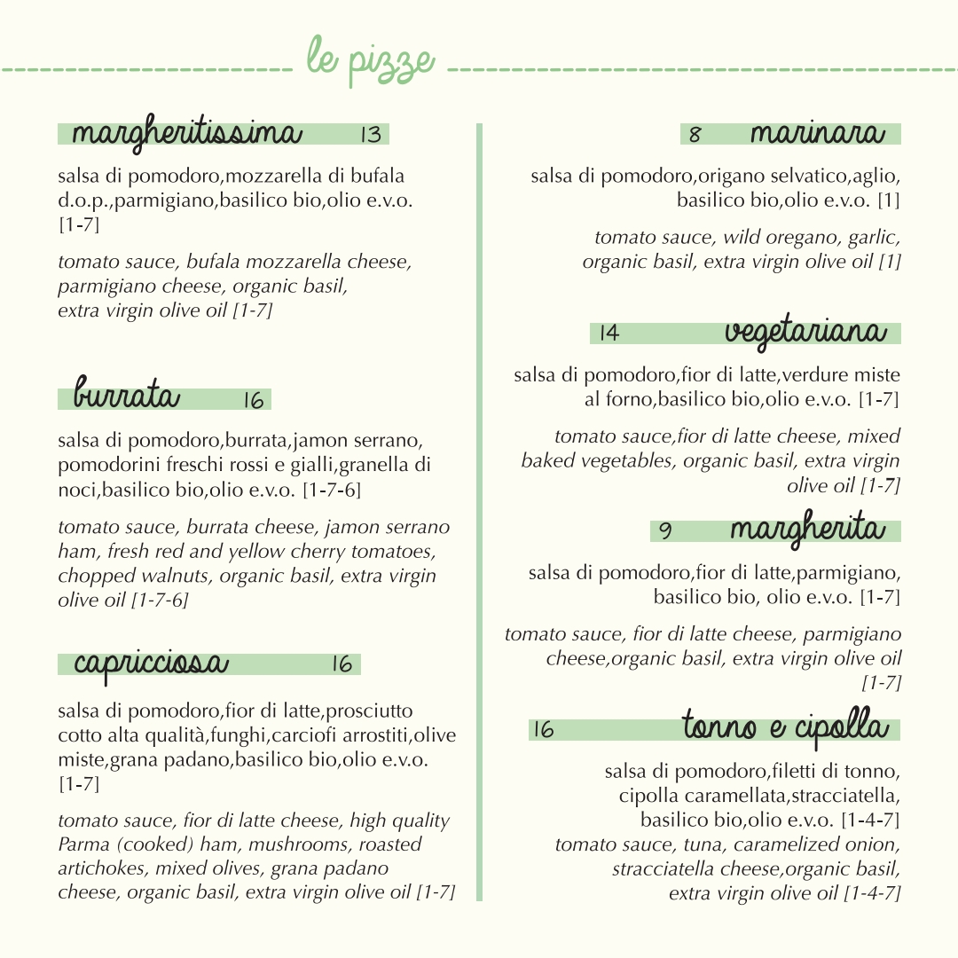 Pizzeria Mammamia Costa Paradiso Photo Menu 4
