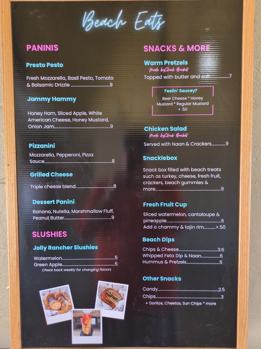 The SandBox Photo Menu 1