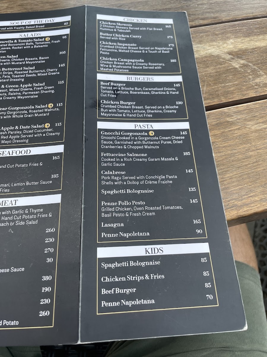 Flattery Cafe Photo Menu 1