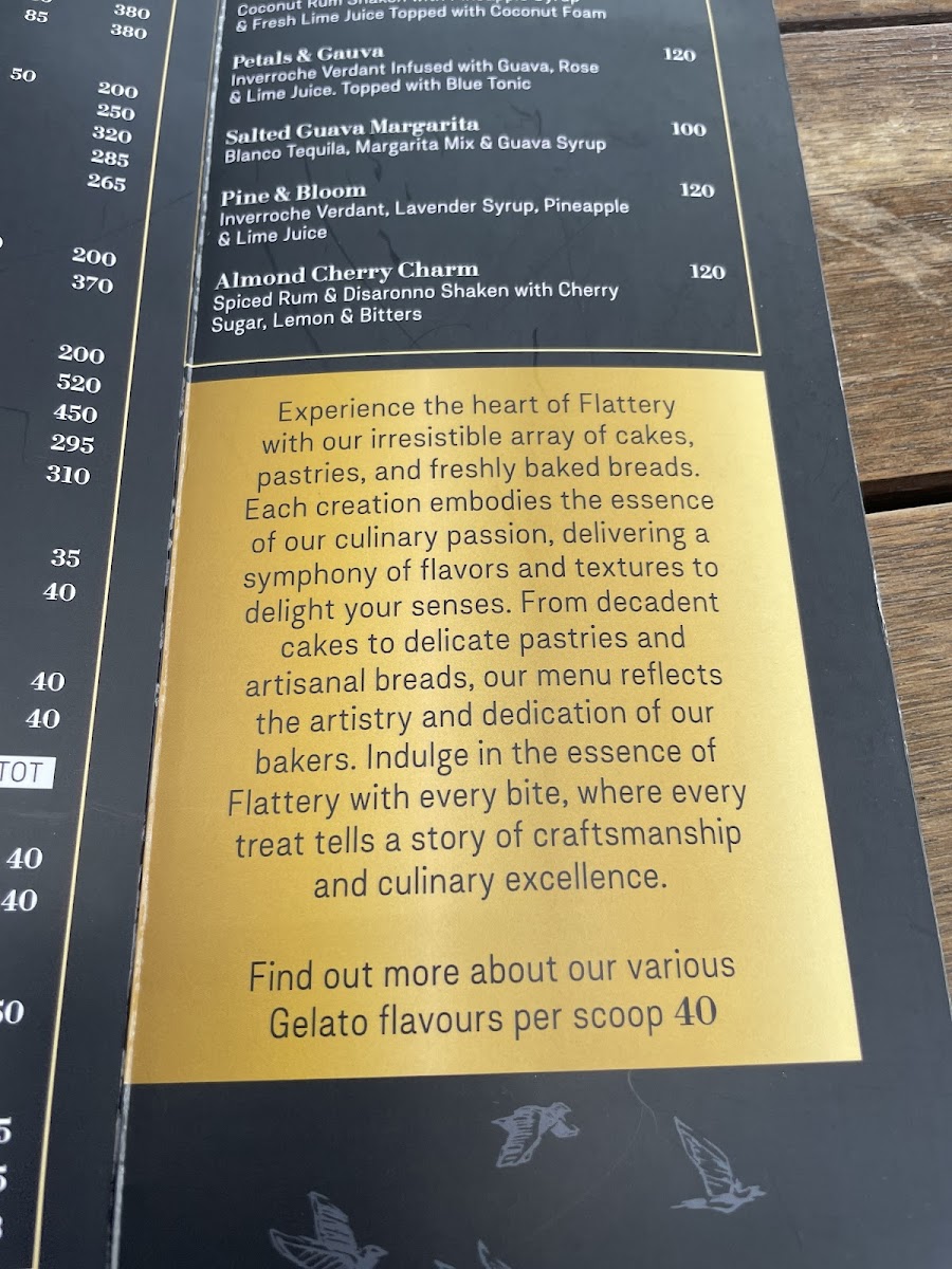 Flattery Cafe Photo Menu 7