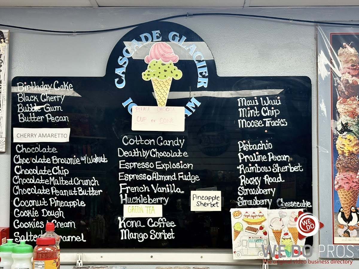 Nana's and Pops Sweet Shop Photo Menu 3