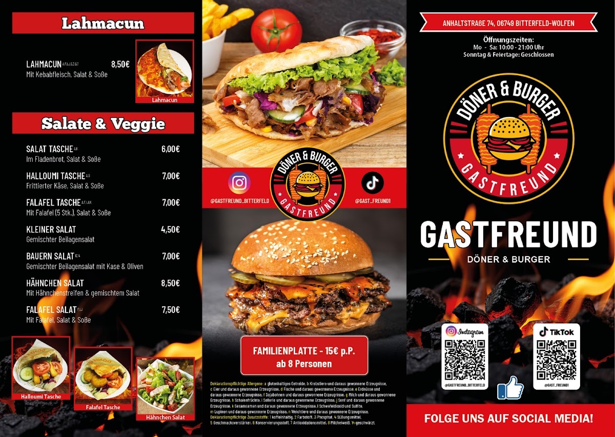 GASTFREUND Döner&Burger Photo Menu 2