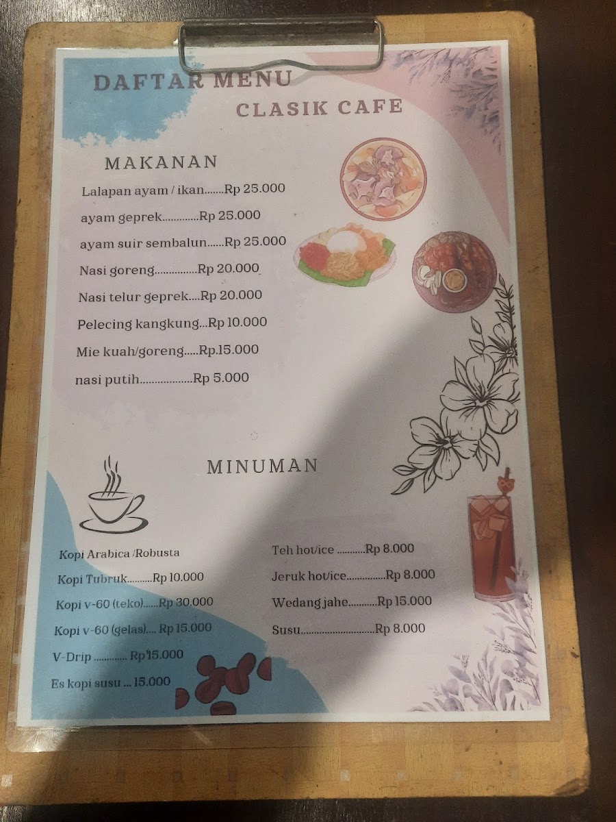 Sembalun Clasik cafe Photo Menu 7