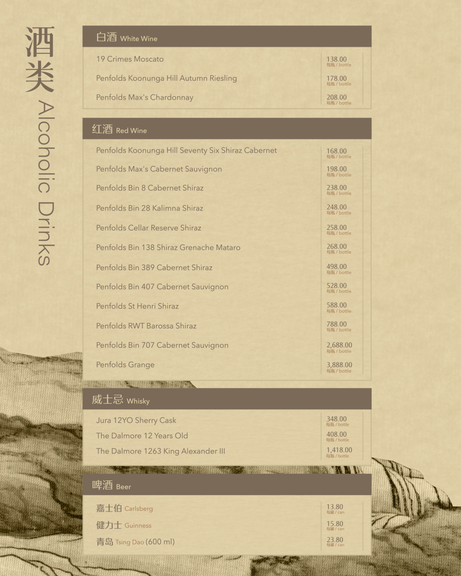 Chinese Palace Restaurant 中华饭店 Photo Menu 6