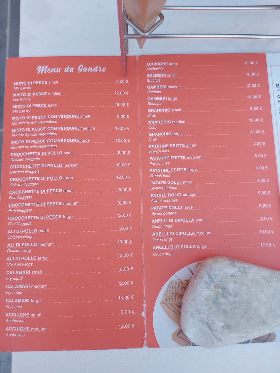 Fritto e pizza da Sandro Photo Menu 9