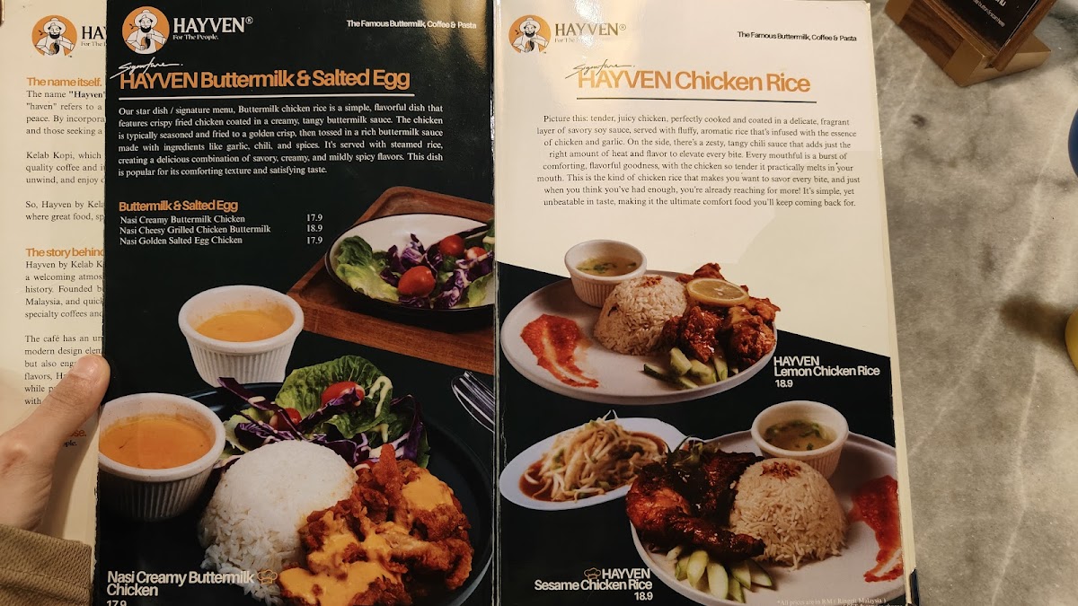 Kelab Kopi Photo Menu 3