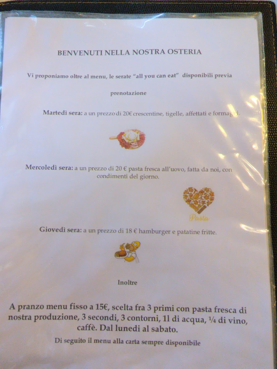 Osteria la petroniana Photo Menu 1