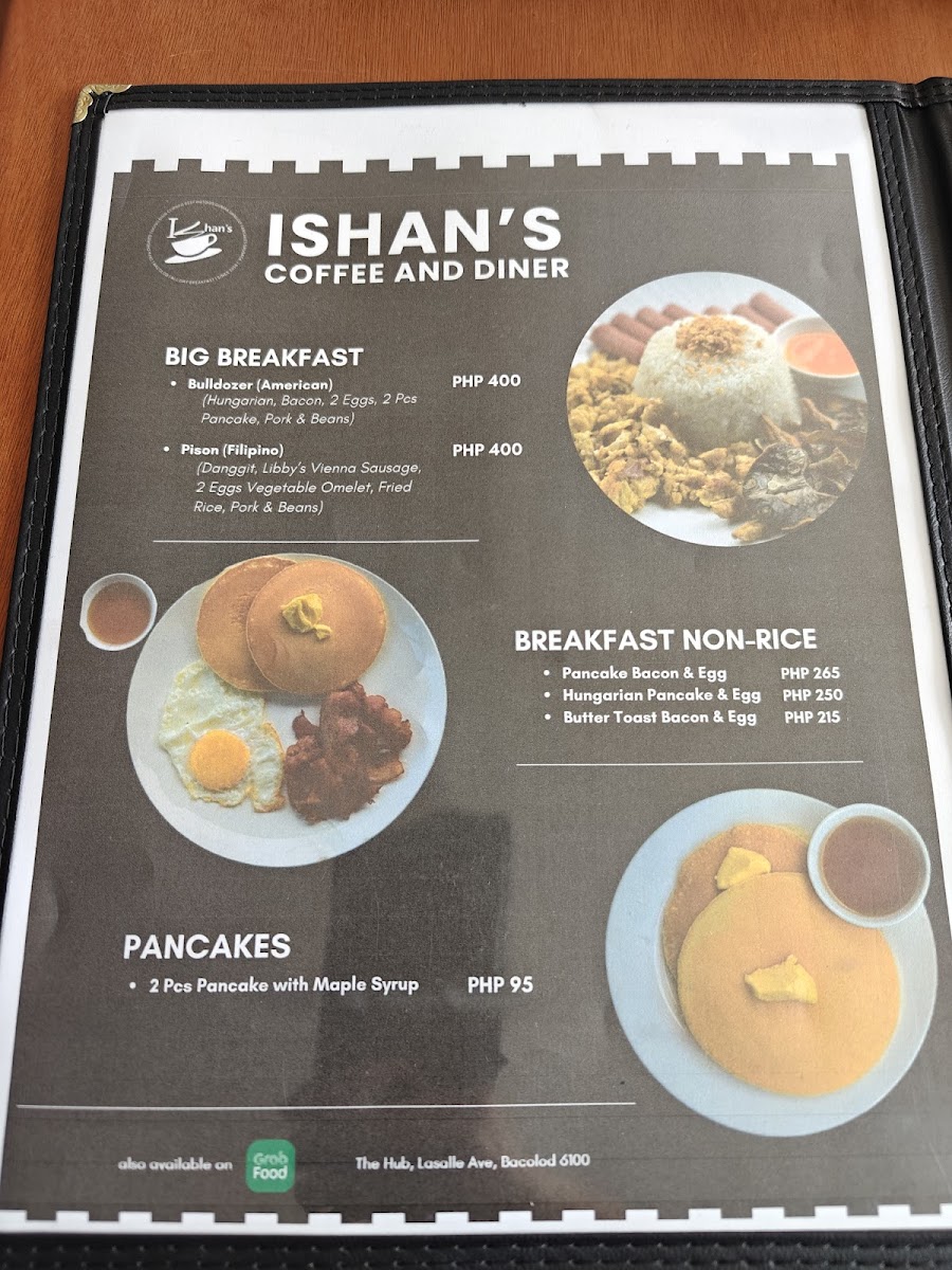 Ishan's Coffee and Diner Photo Menu 2