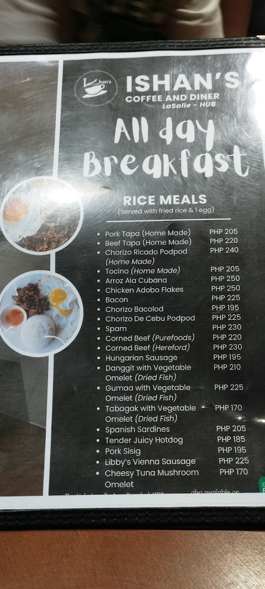 Ishan's Coffee and Diner Photo Menu 5