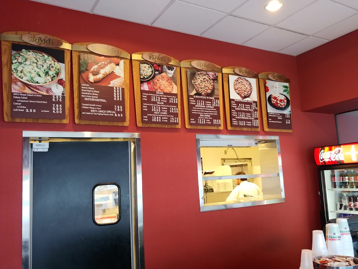 Ballpark Pizza Photo Menu 2