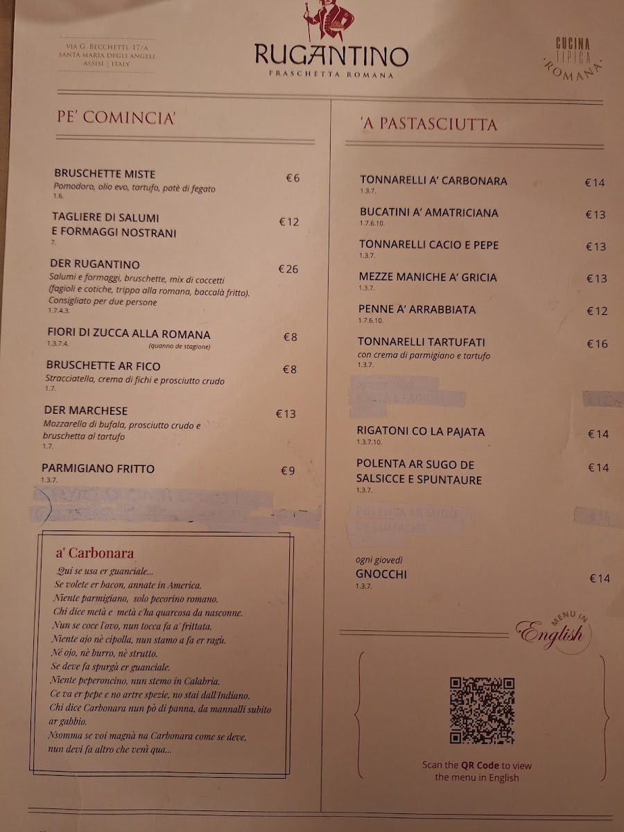 Rugantino - Fraschetta romana Photo Menu 4