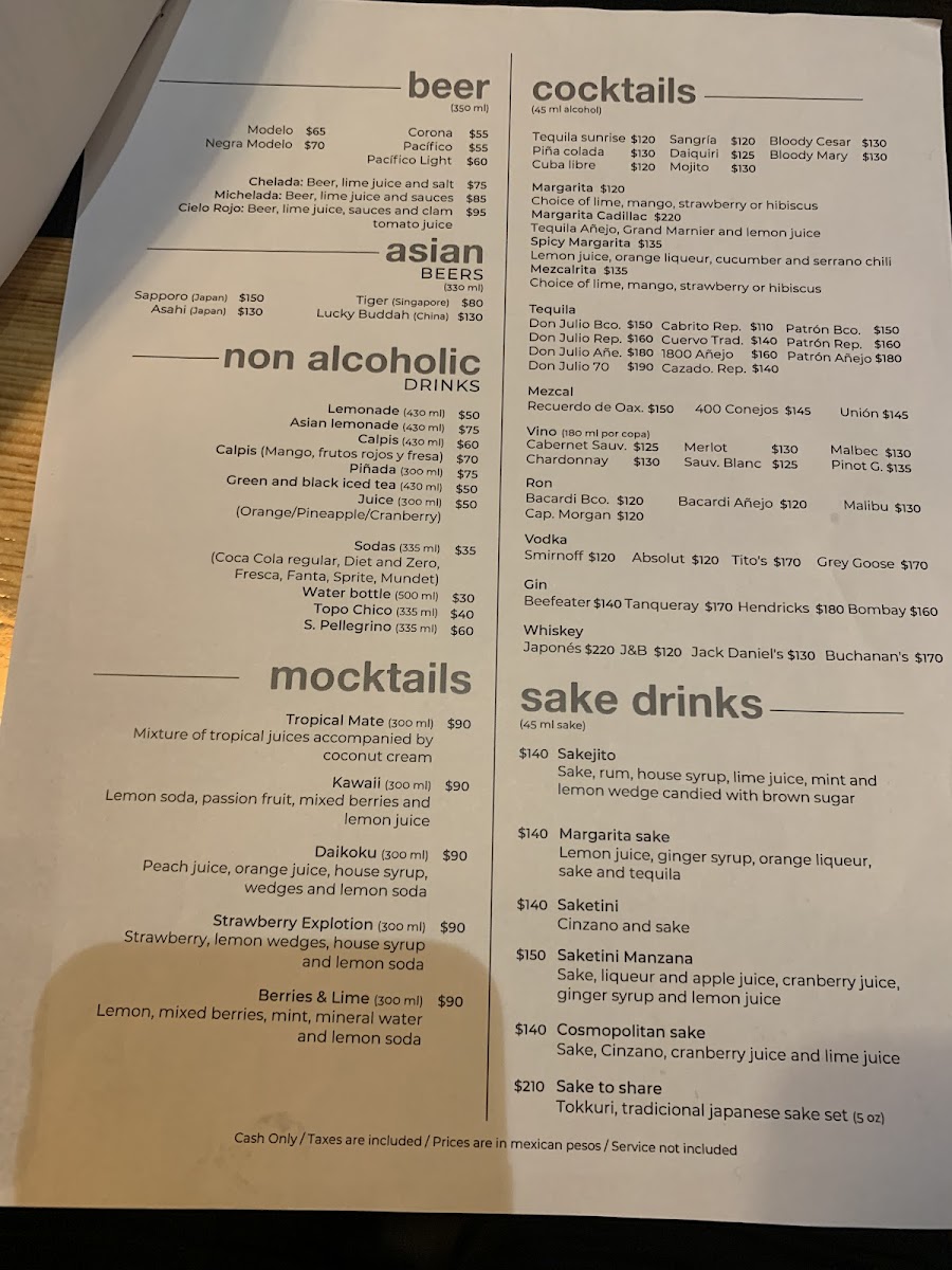 Kenta Japanese Food Photo Menu 1