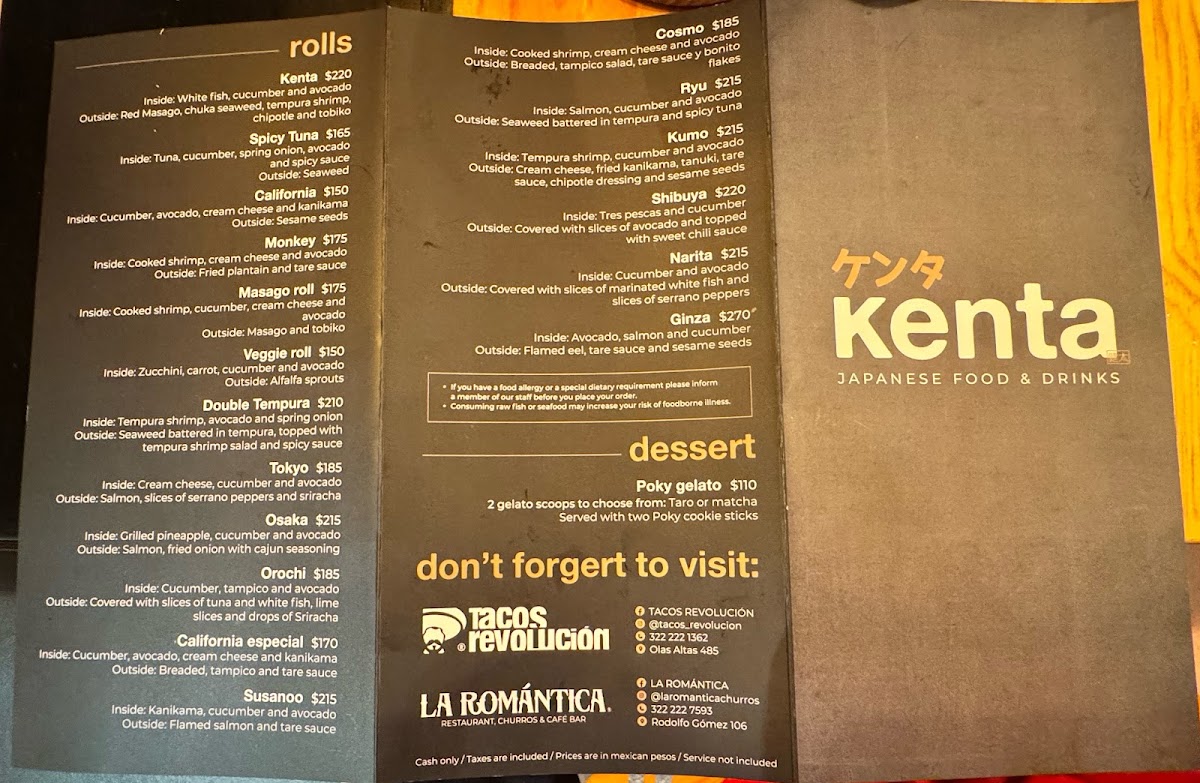 Kenta Japanese Food Photo Menu 4