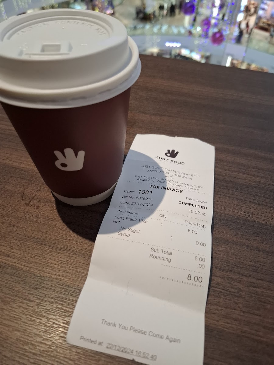 Just Good Coffee - IOI City Mall Photo 8