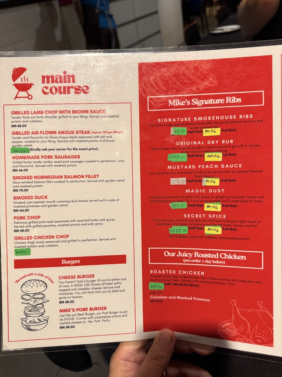 Mike's Smokehouse Photo Menu 9