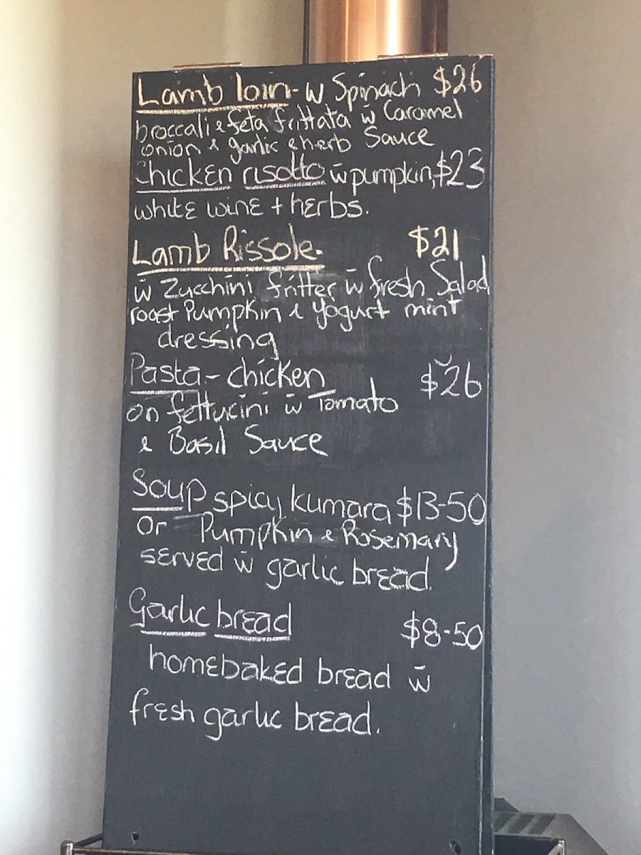 Orepuki Beach Cafe Photo Menu 6