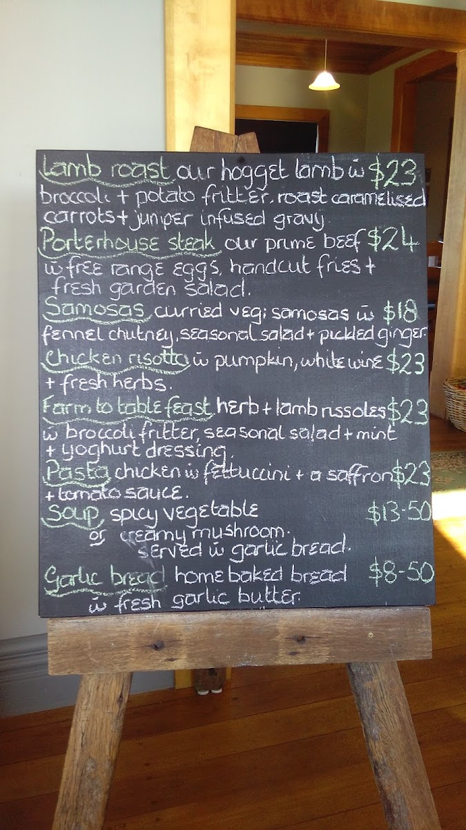 Orepuki Beach Cafe Photo Menu 7