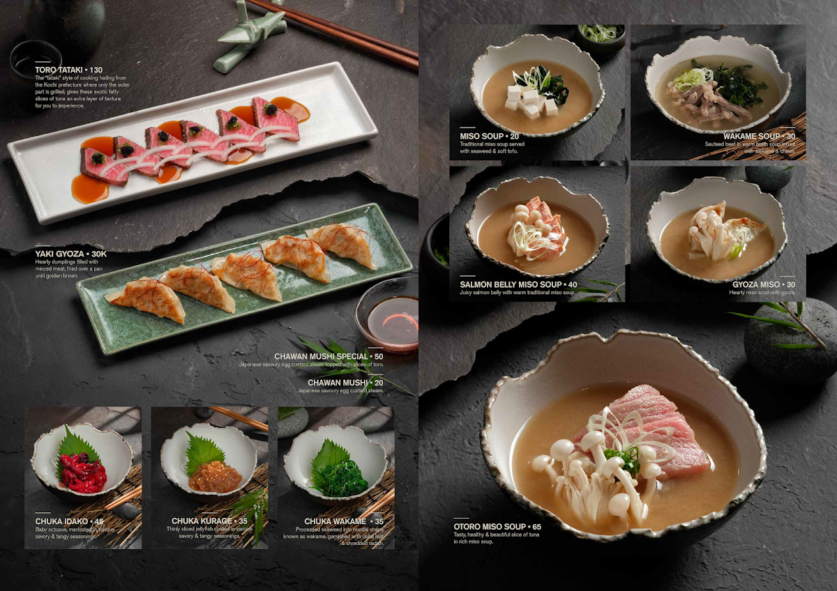 YUME 夢 l Japanese Dining Photo Menu 2