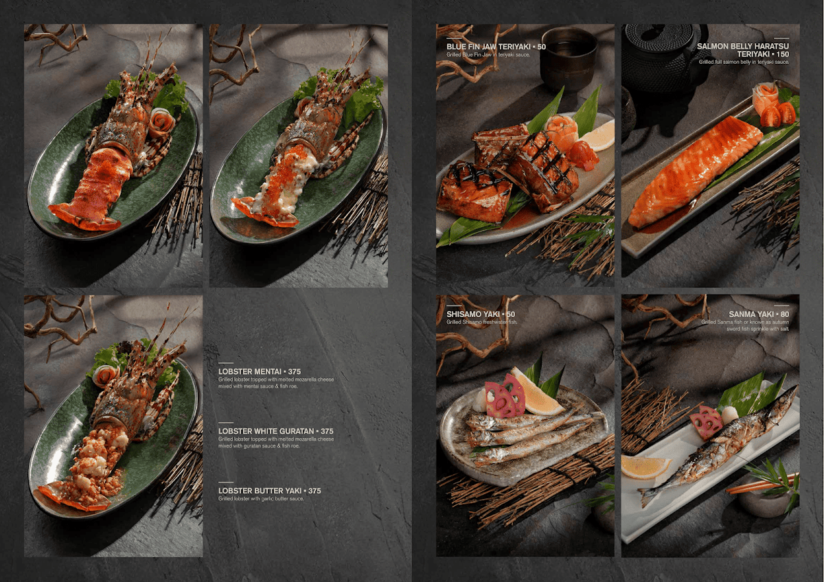 YUME 夢 l Japanese Dining Photo Menu 3