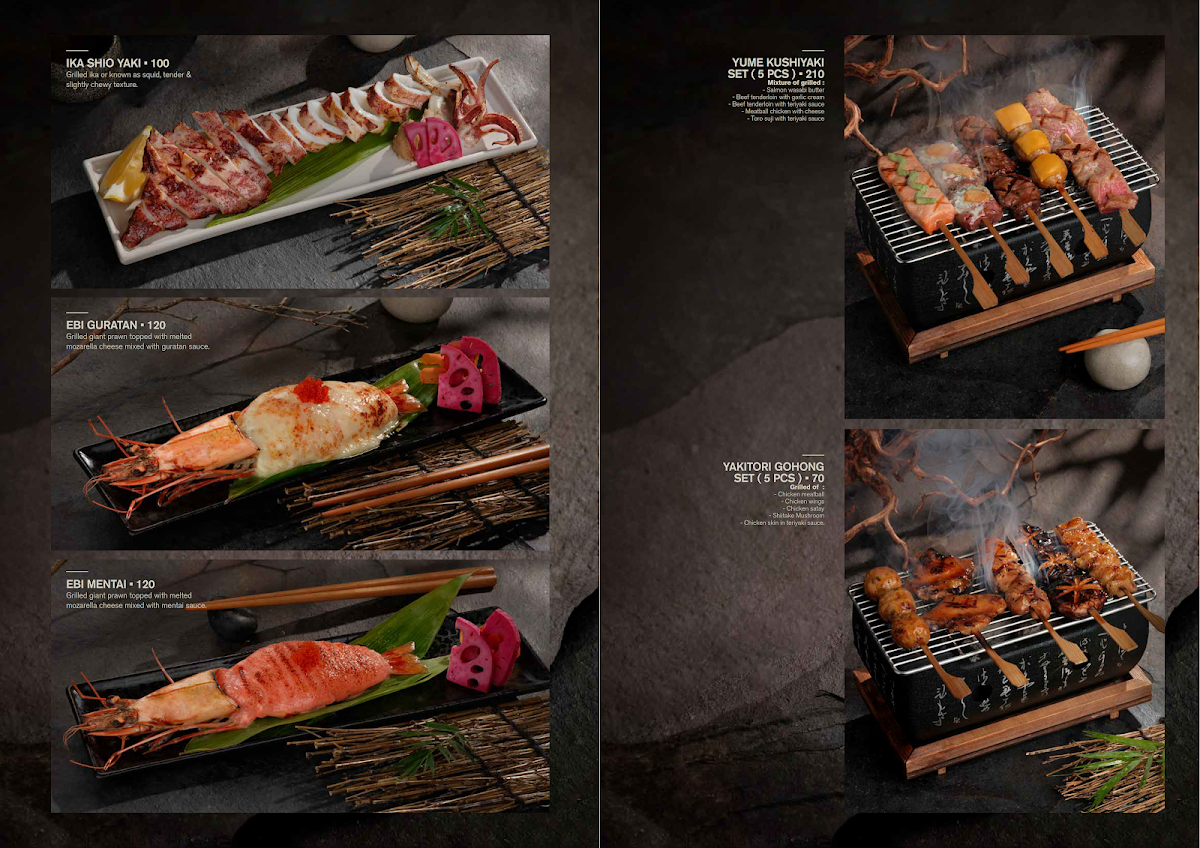 YUME 夢 l Japanese Dining Photo Menu 6