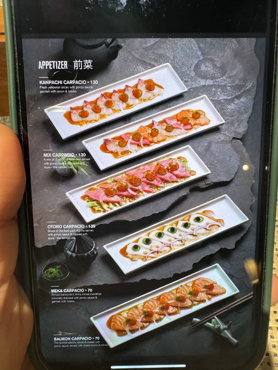 YUME 夢 l Japanese Dining Photo Menu 7
