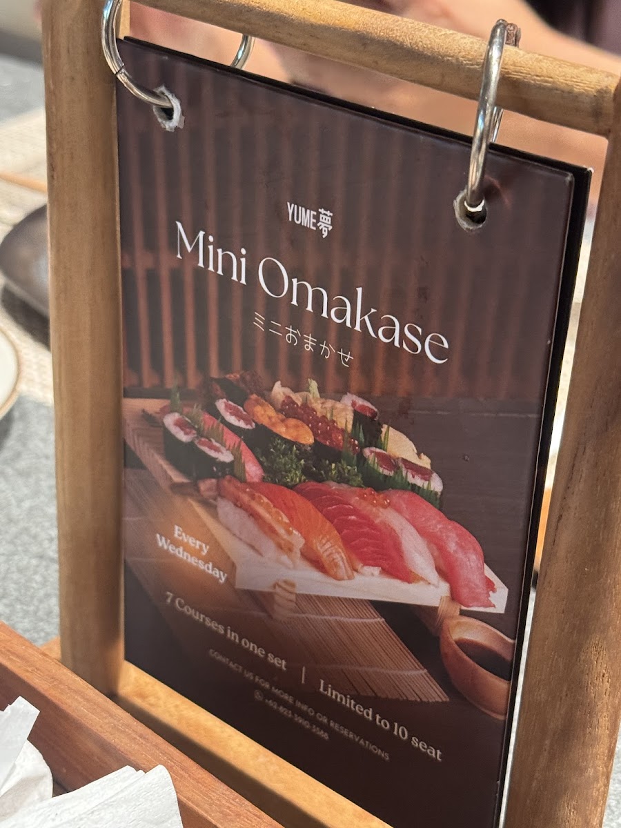 YUME 夢 l Japanese Dining Photo Menu 9