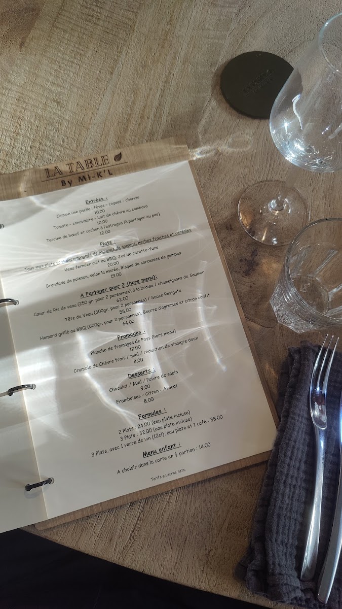 La Table By Mi - K'L Photo Menu 4