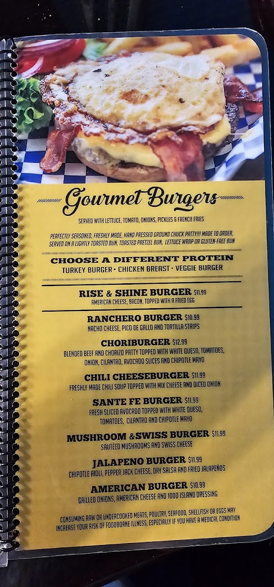 Indy’s burger joint (Camby ) Photo Menu 1