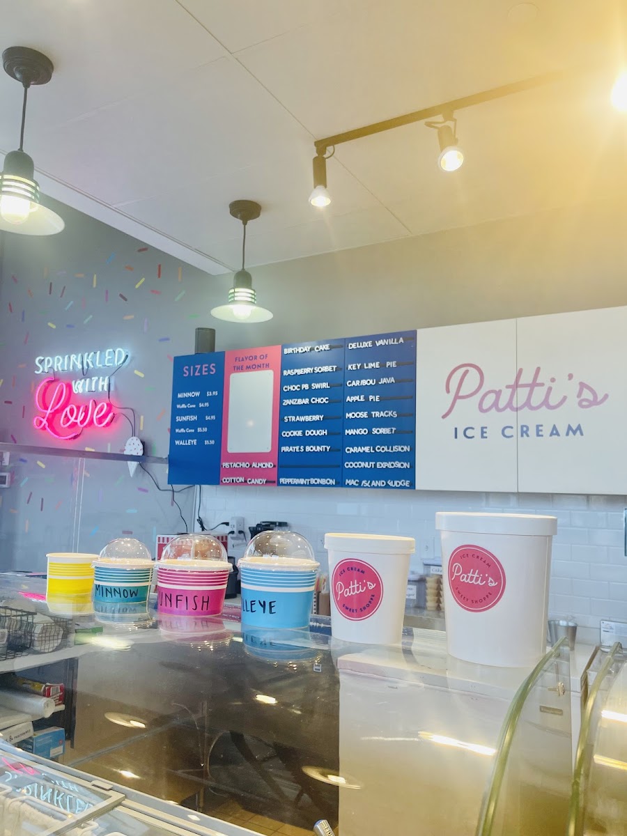 Patti's Ice Cream Photo Menu 6