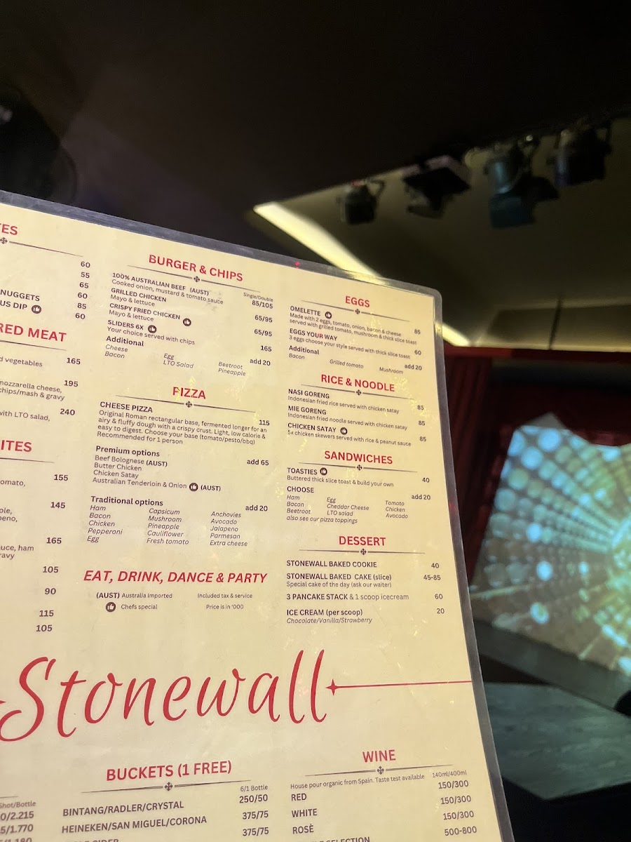 Stonewall Bali Photo Menu 8