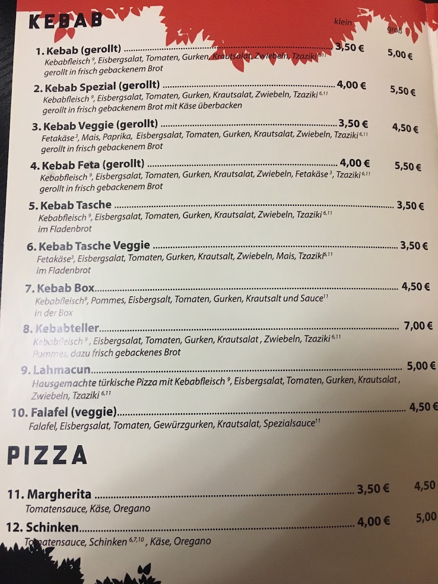 Mamut Pizzeria Photo Menu 10