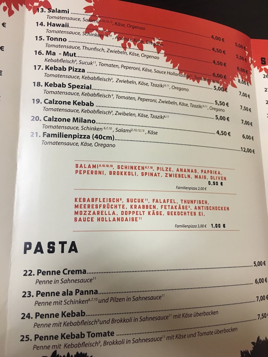 Mamut Pizzeria Photo Menu 8
