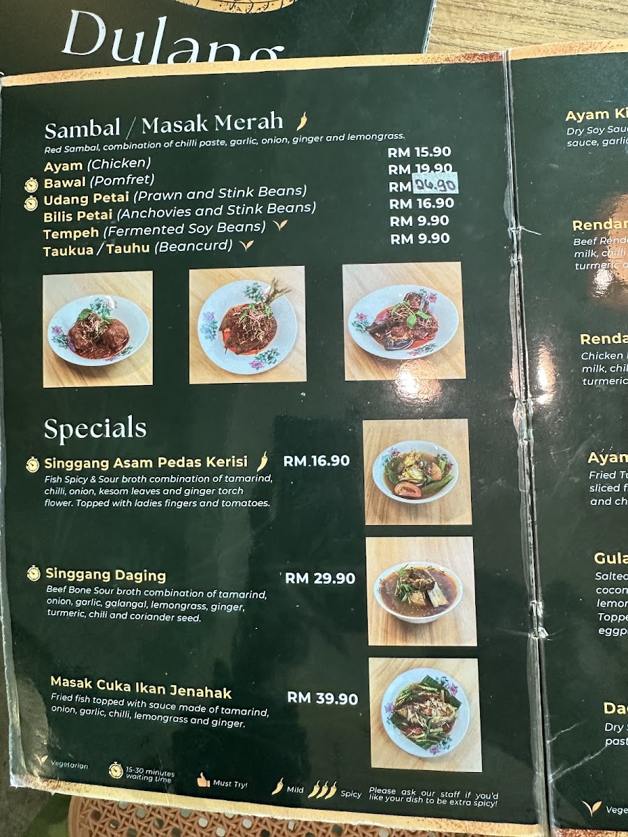 Dulang • Citarasa Melayu Photo Menu 4