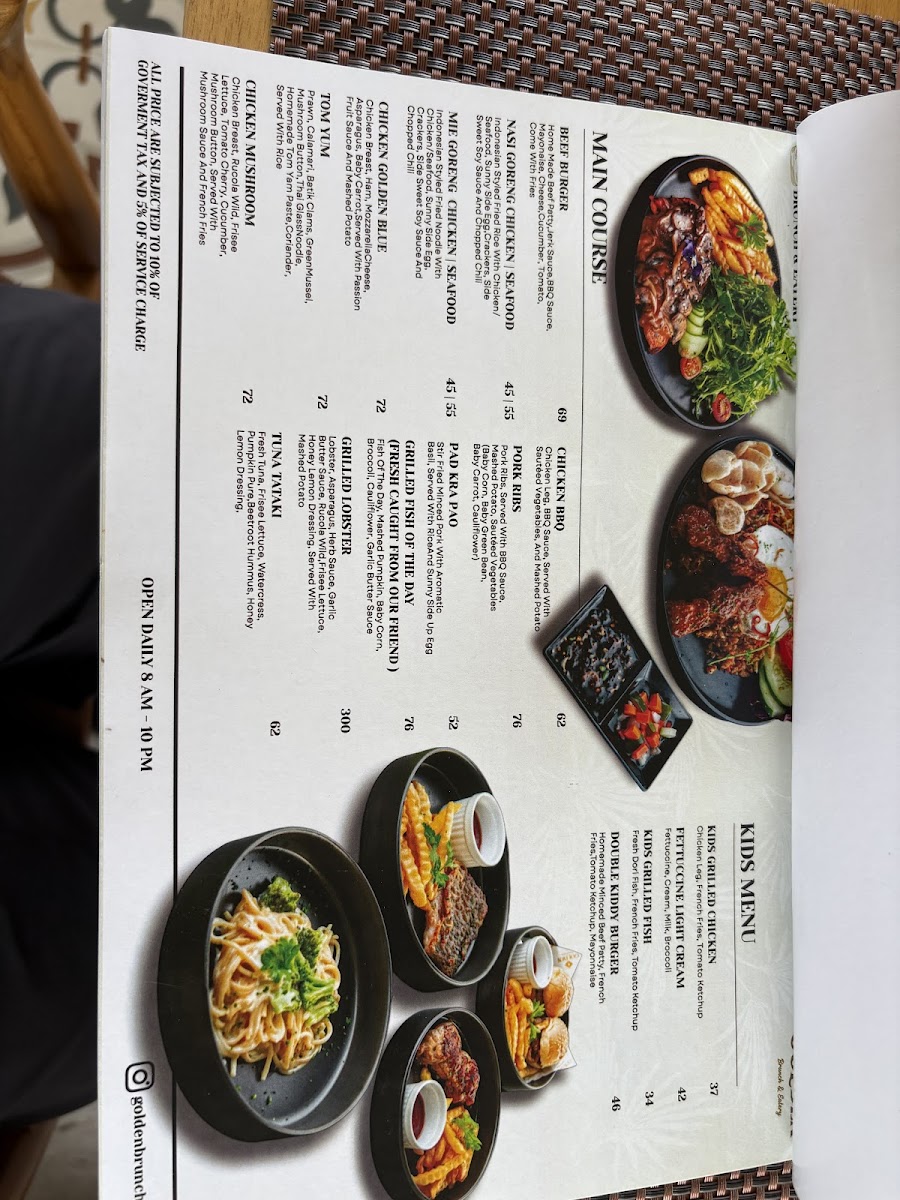 Golden Brunch & Eatery Photo Menu 10