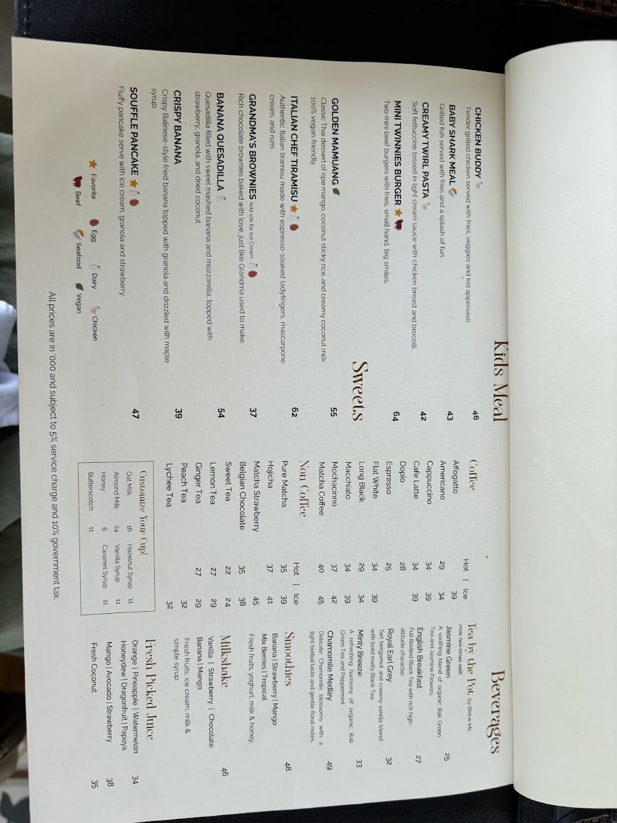 Golden Brunch & Eatery Photo Menu 5