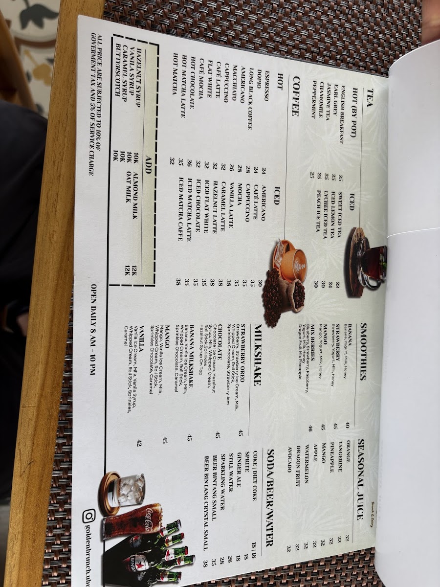 Golden Brunch & Eatery Photo Menu 9