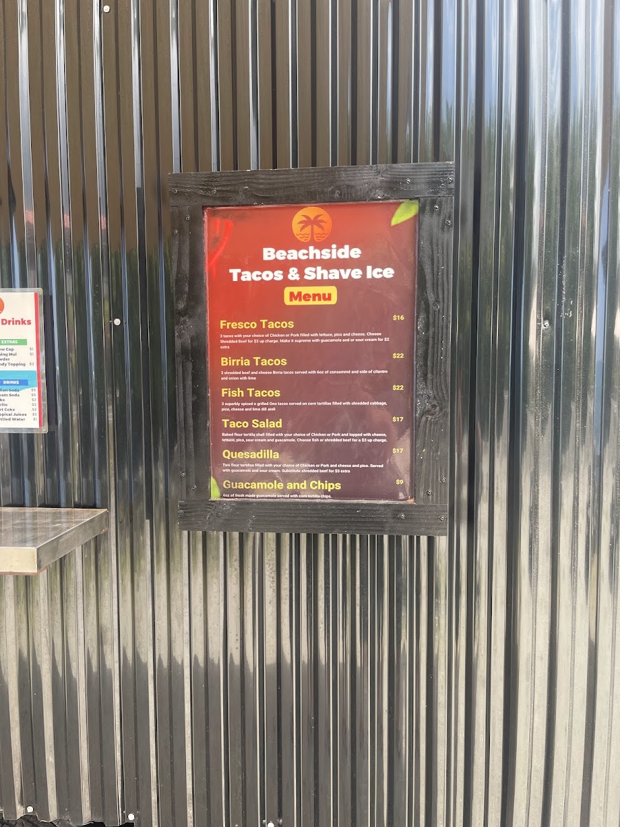 Birria Taco Stand Photo Menu 6