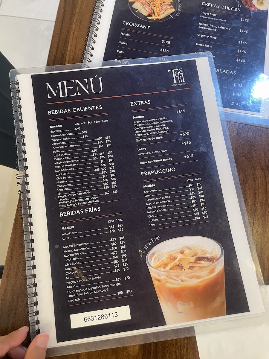 TACTIL COFFEE EXPERIENCE SIGLO XXI Photo Menu 5