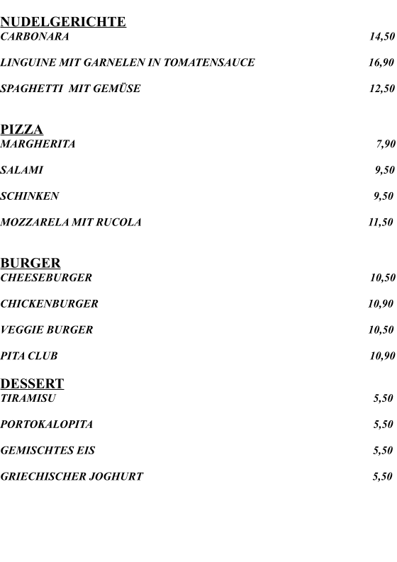 Laki im Club am Rhein e.V. Mediterrane Griechische Küche Photo Menu 4