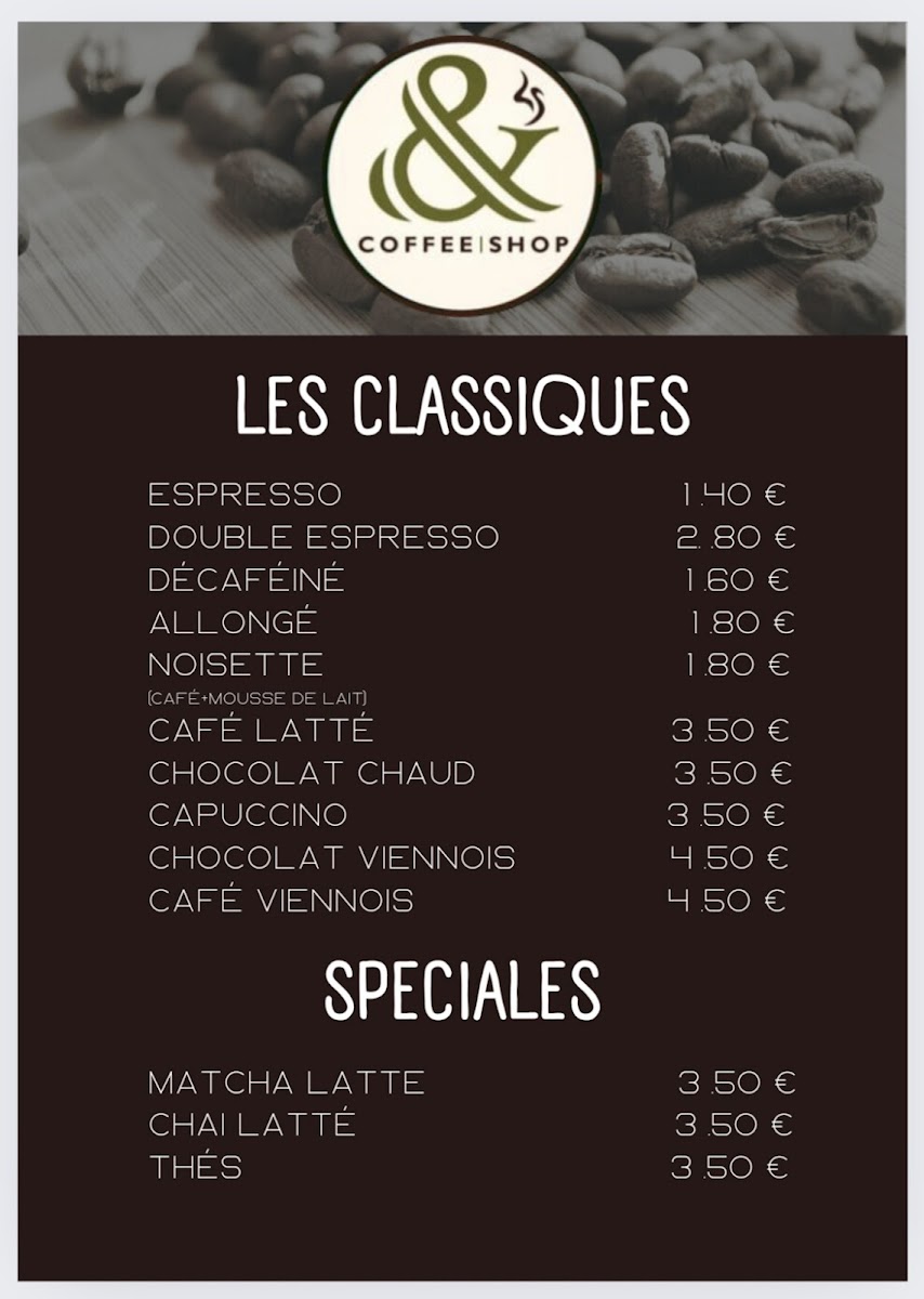 L&S Coffee Shop Photo Menu 1