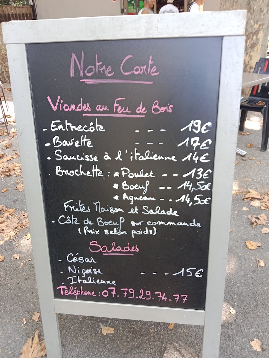 La terrasse de Compostelle Photo Menu 1