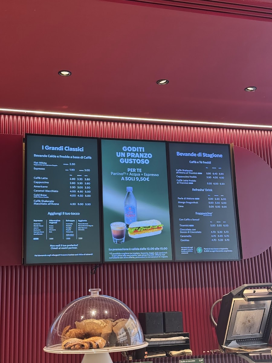 Starbucks - Venezia Rialto Photo Menu 1