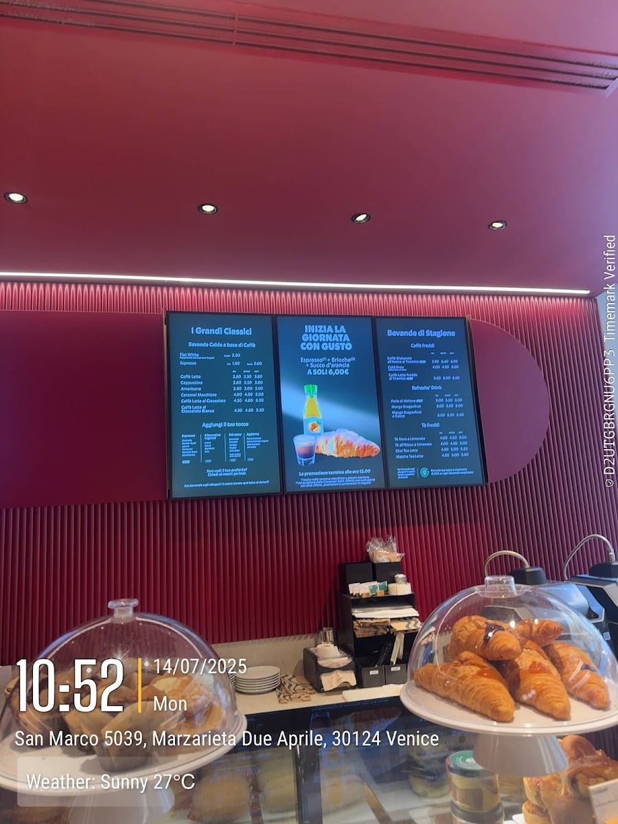 Starbucks - Venezia Rialto Photo Menu 8