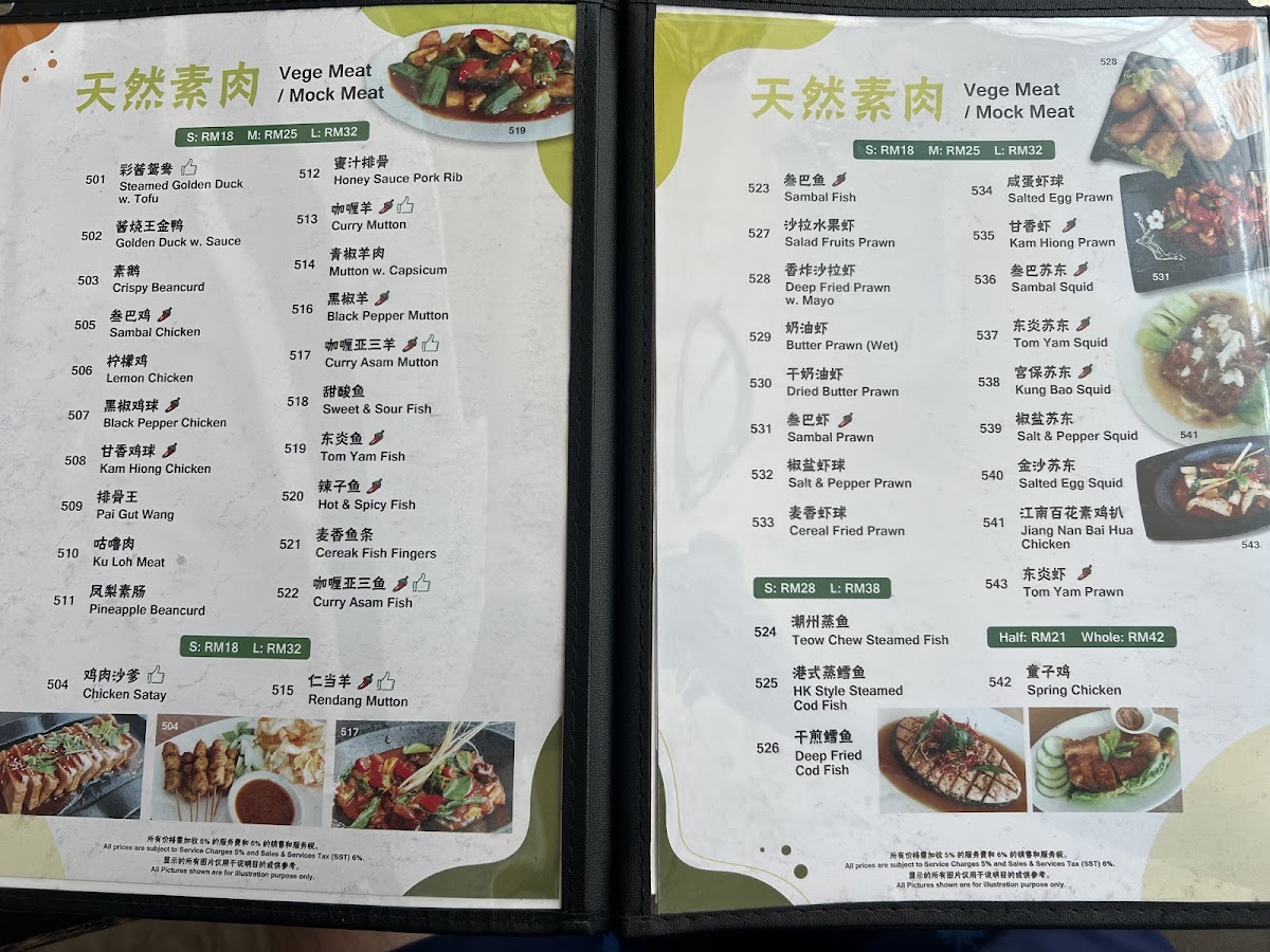 Living Seed Vegetarian Restaurant Photo Menu 7