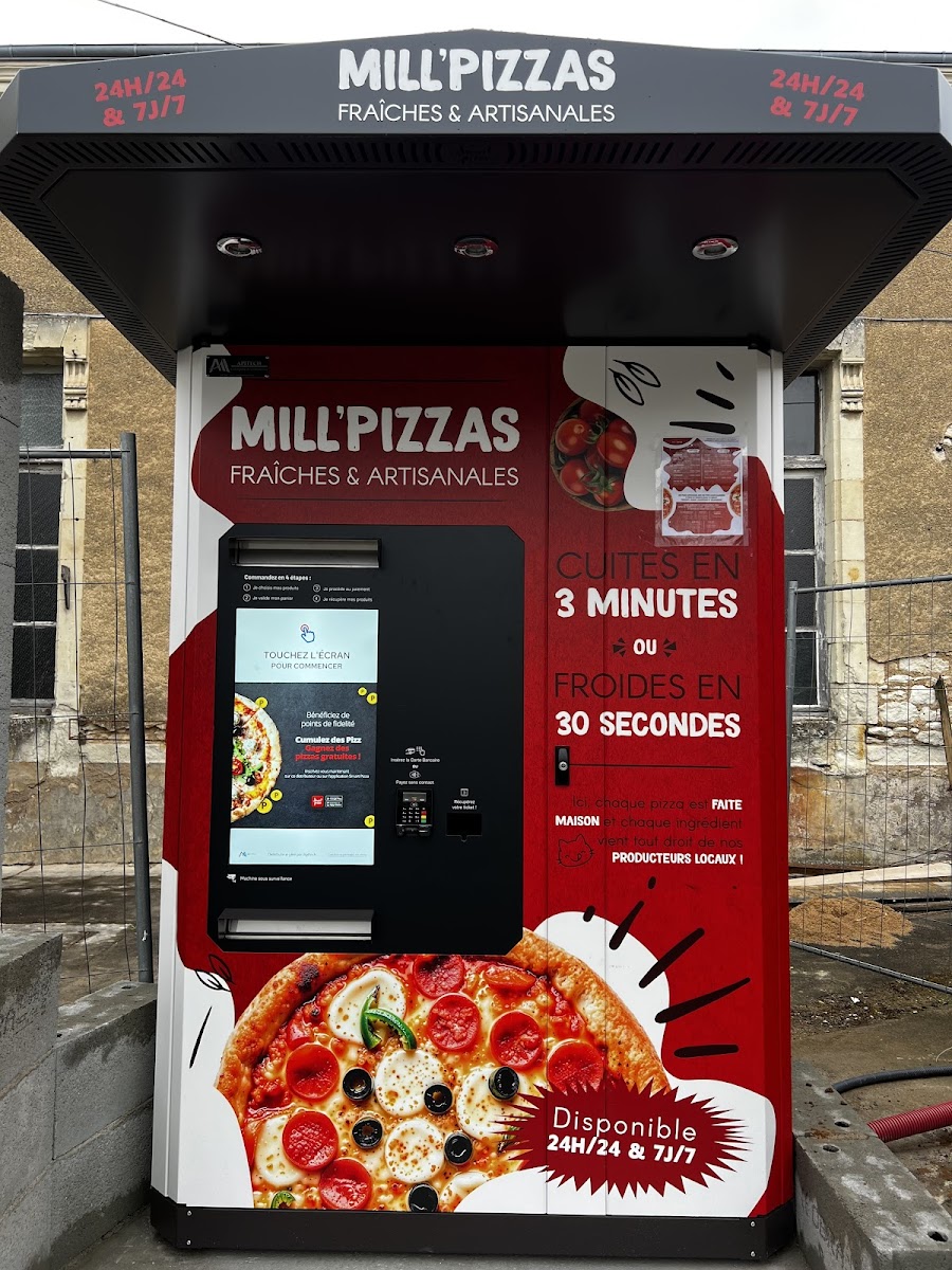 MILL'PIZZAS - Distributeur de pizzas à Châtellerault Photo 7