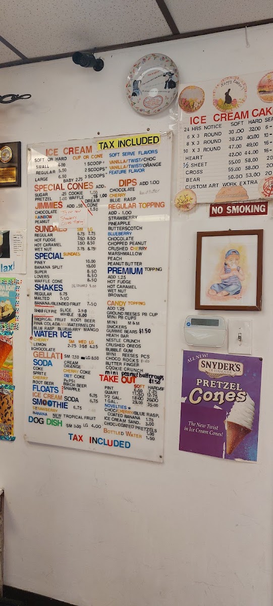 Kohr Soft Ice Cream Photo Menu 10