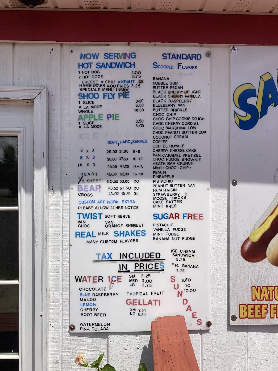 Kohr Soft Ice Cream Photo Menu 8